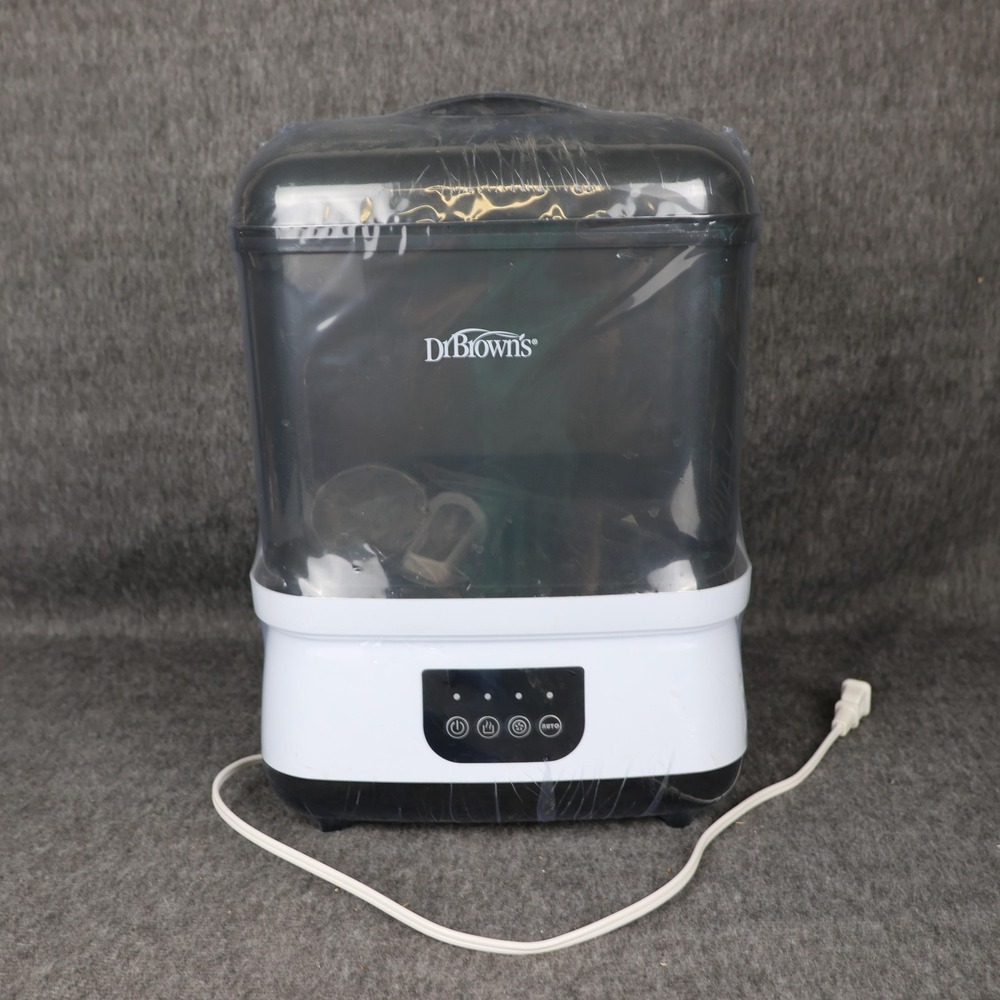 Dr. Brown's Natural Flow Baby Bottle Electric Sterilizer Dryer White AC177